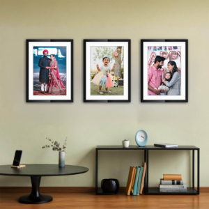 customize wall photo frame 3 pcs