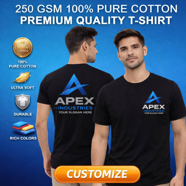 250gsm-black-round-neck-tshirt