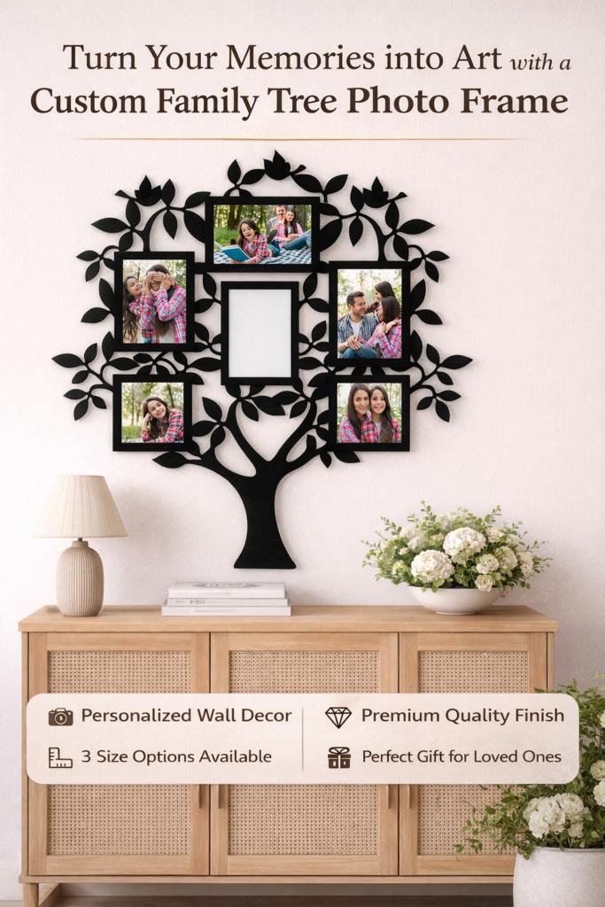 Custom Family Tree Photo Frame
