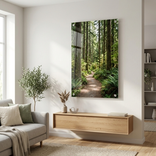 borderless acrylic photo